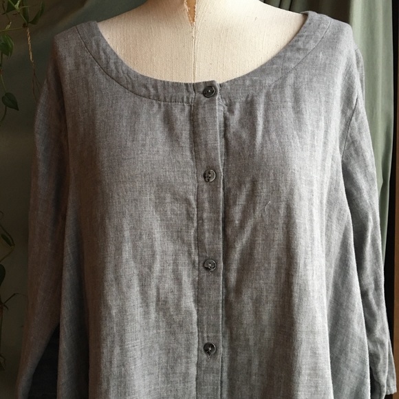 J. JILL Pure Petite Cotton Swing Top - Picture 2 of 8